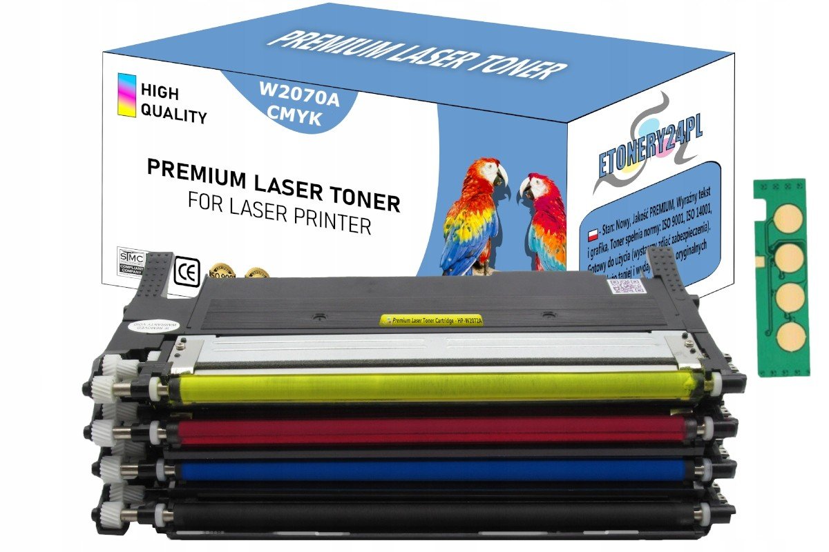 4X Toner Hp 150A 150NW Mfp 178NW 179FNW S Čipem