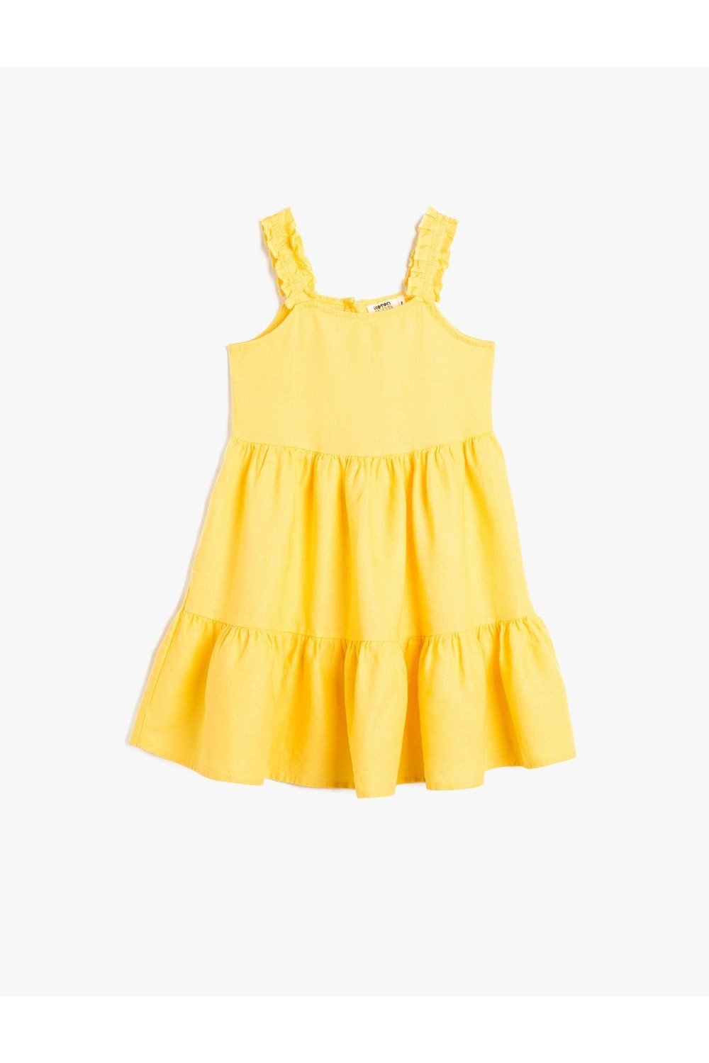 Koton Dress - Gelb - Ruffle both