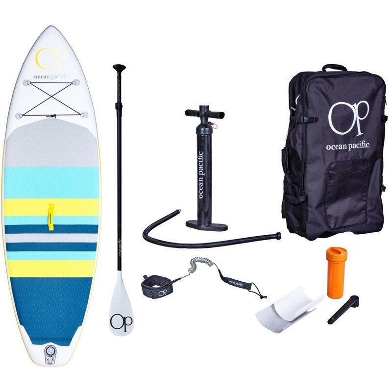 paddleboard OCEAN PACIFIC - Ocean Pacific Sunset All Round 9'6 Inflatable Paddle Board (MULTI1980)
