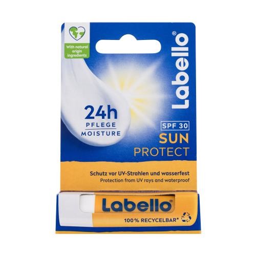 Labello Sun Protect 24h Moisture Lip Balm SPF30 4,8 g voděodolný balzám pro hydrataci a ochranu rtů před sluncem unisex