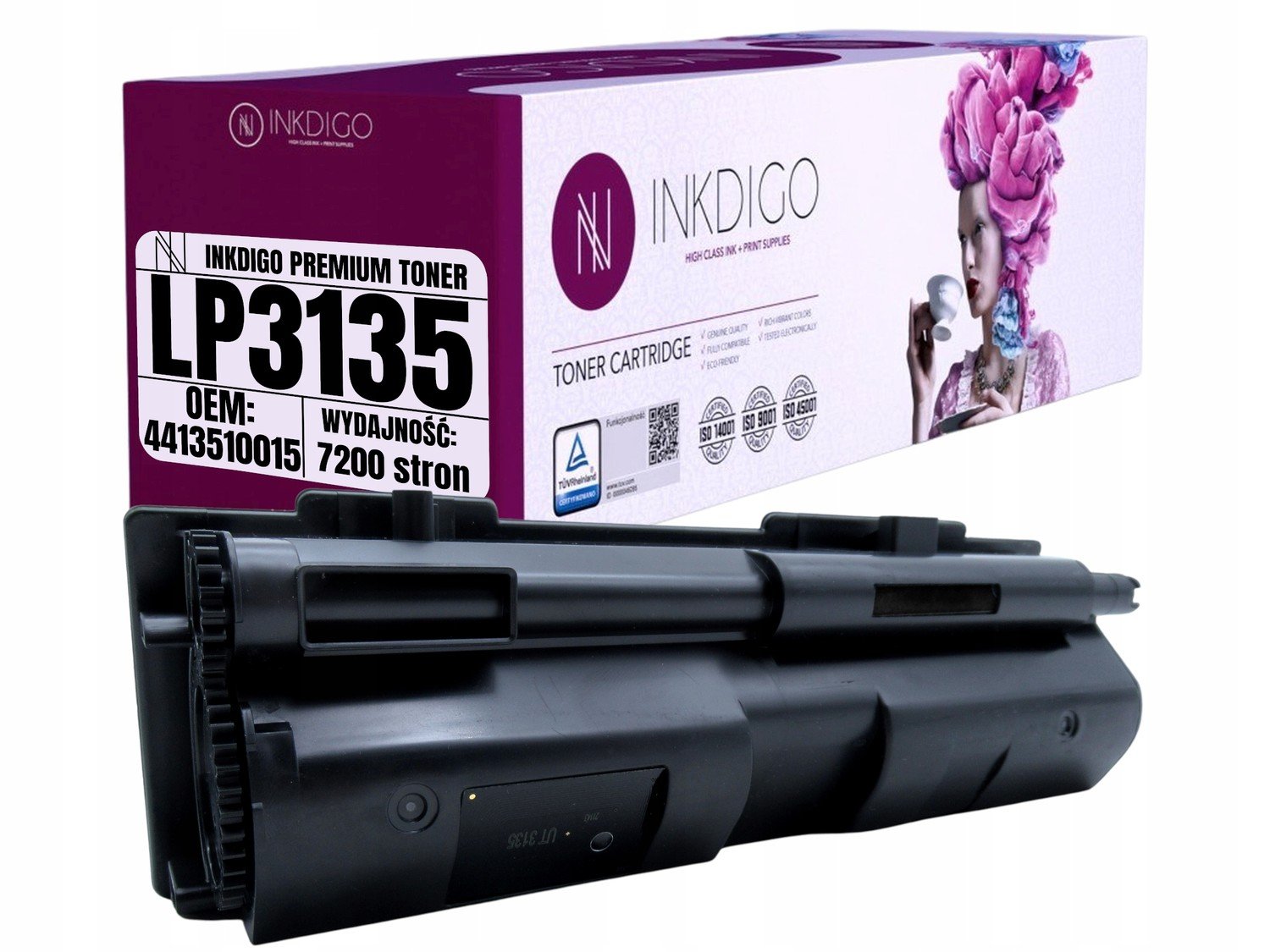 Toner náhradní 4413510010 pro Utax Lp 3135 Lp 3335