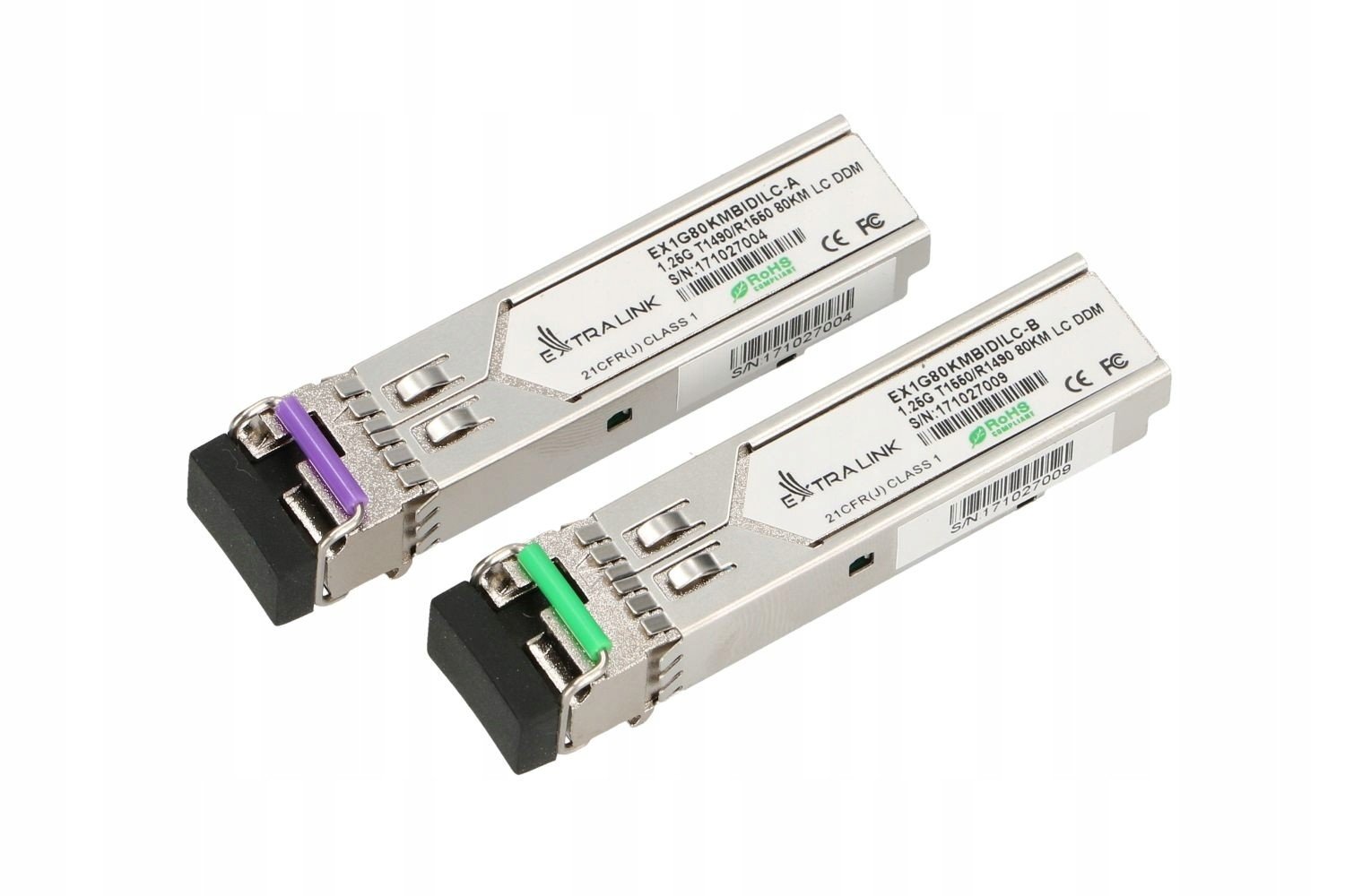 Sfp modul Wdm 1,25Gbps 1490/1550nm single mode