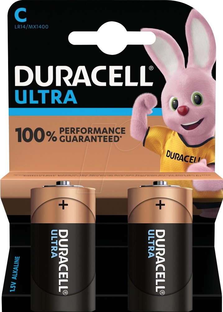 Baterie Duracell C LR14 2ks PowerCheck