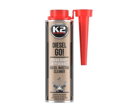 K2 DIESEL GO! - čistič trysek 250 ml