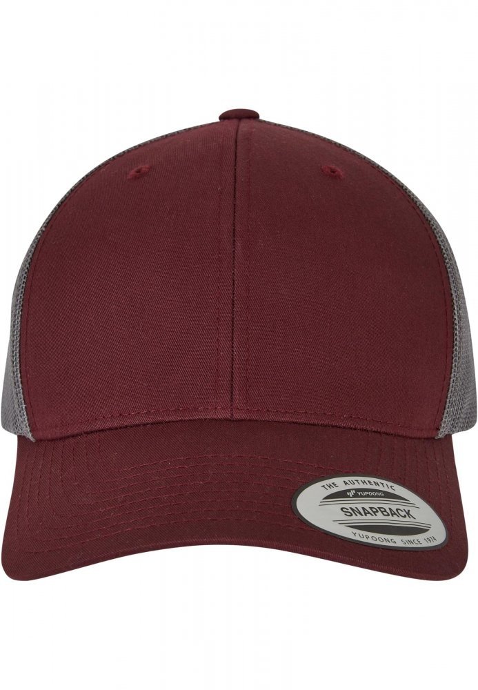 Retro Trucker 2-Tone - maroon/grey