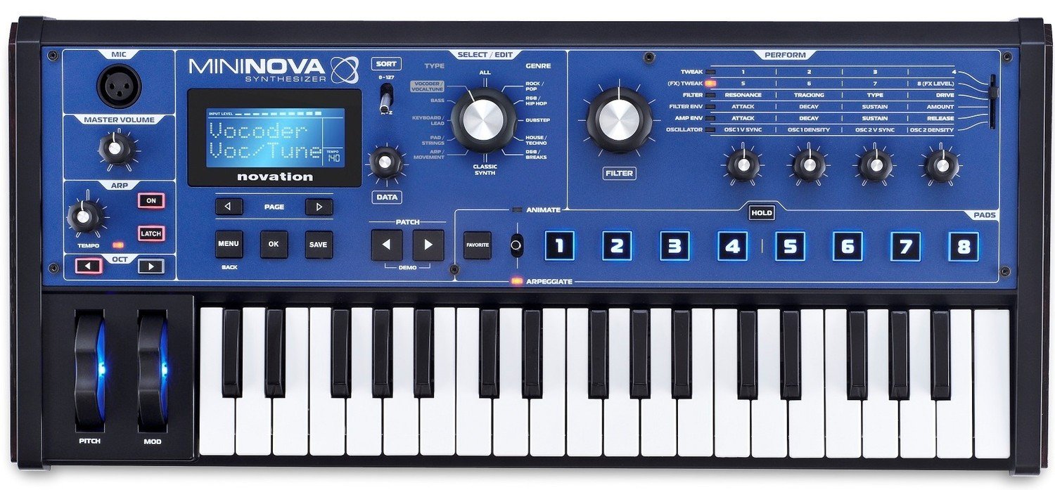 Novation miniNOVA (rozbalené)