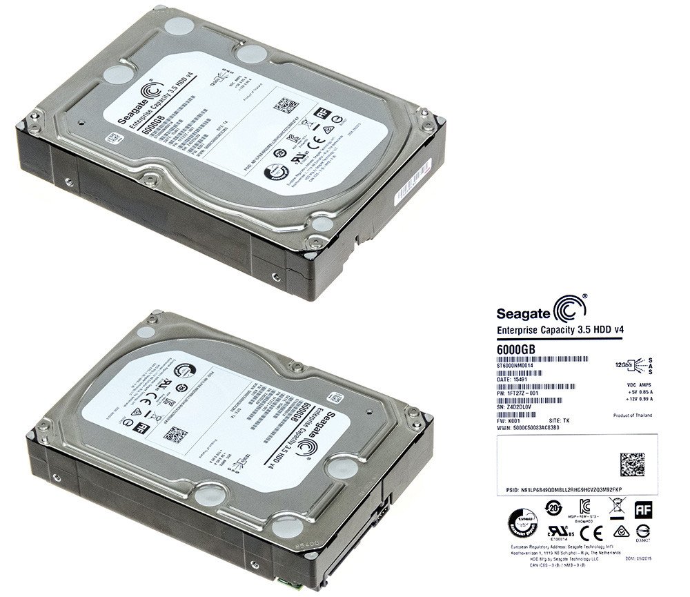Disk Seagate ST6000NM0014 6TB Sas 7.2K 128MB 3.5''