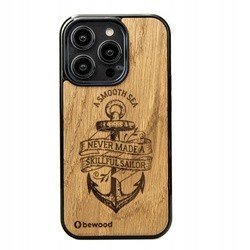 Dřevěné Pouzdro Pro Iphone 14 Pro Kotva Dub Case