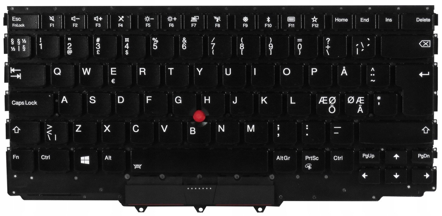 Lenovo Ibm Keyboard SM10M28916AF 78A000N RVWV-85I0