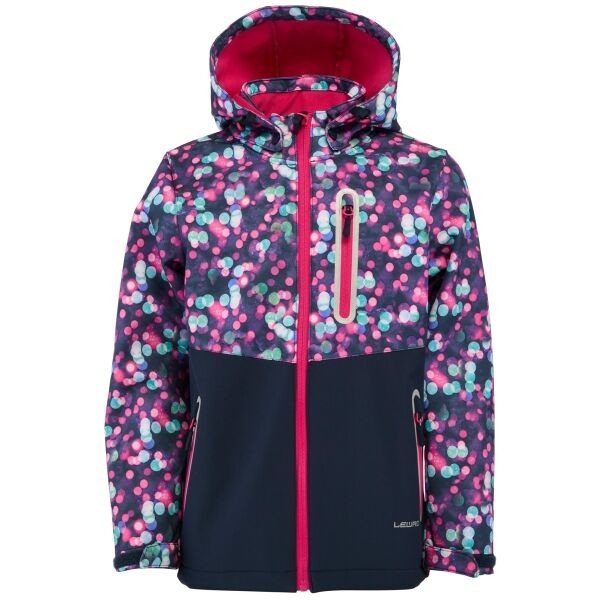 Lewro YASU Dětská softshellová bunda, mix, velikost 152-158