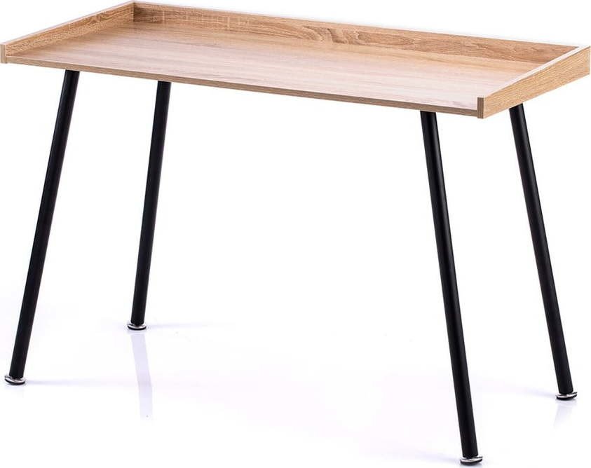 Pracovní stůl s deskou v dubovém dekoru 52x115 cm Missa – Homede