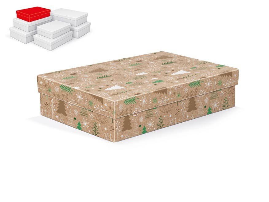 MFP 5371017 Krabice dárková vánoční A-V009-B 26x17x6cm