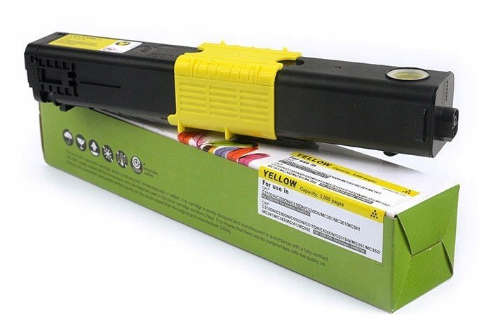 Toner Cartridge Web Yellow Oki C310 náhradní