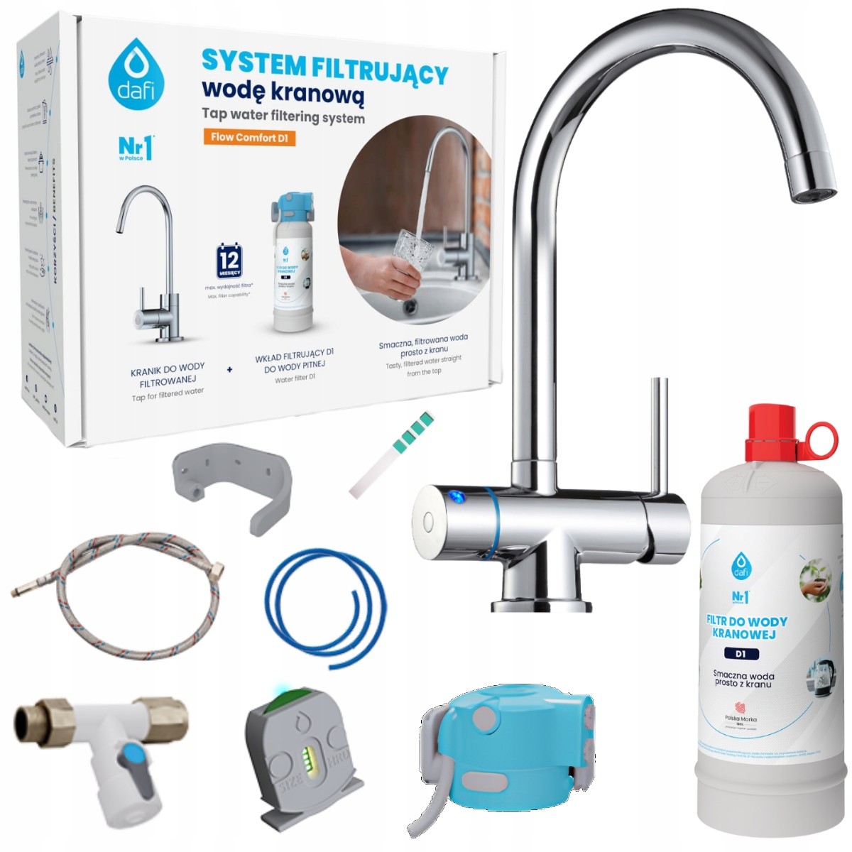 Dafi Flow Comfort systém filtrace kohoutkové vody