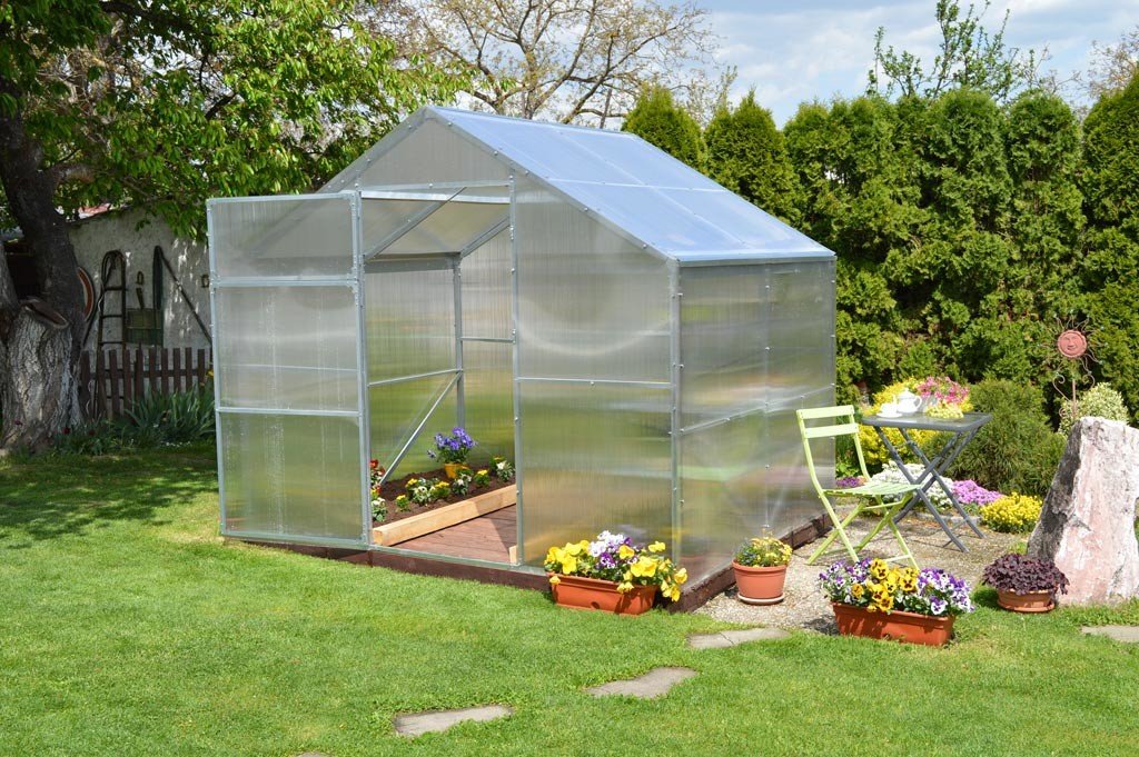 Lanit Plast Zahradní skleník LANITPLAST DOMIK 2,6 x 4 m PC 4 mm