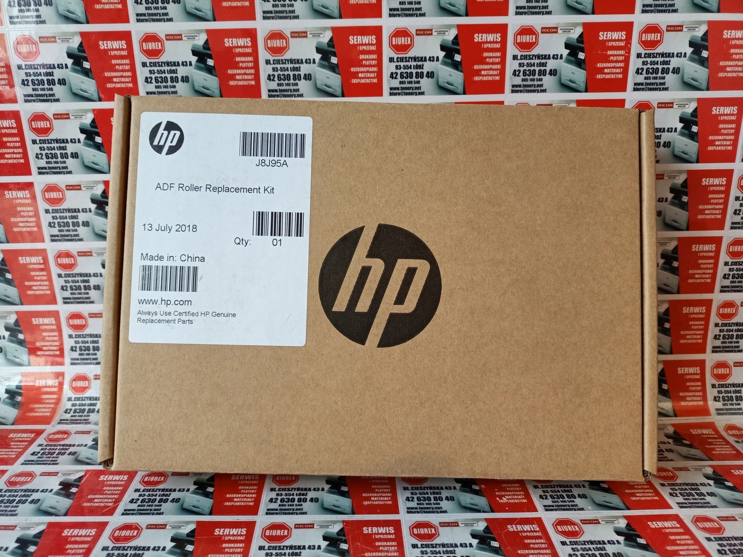 Sada pro výměnu válečků Hp J8J95A pro M631 oryg