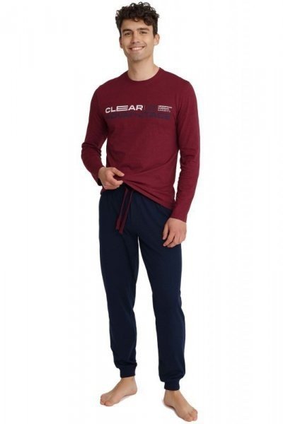 Henderson Immune 40954 Pánské pyžamo XL Kaštanová