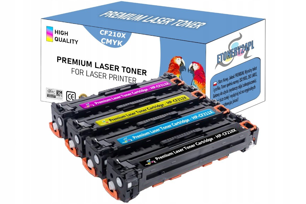 4X Toner Hp M251n M251nw M276n M276nw CF210X