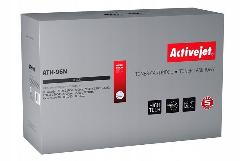 Toner Activejet ATH-96N náhrada za Hp 96A C4096A