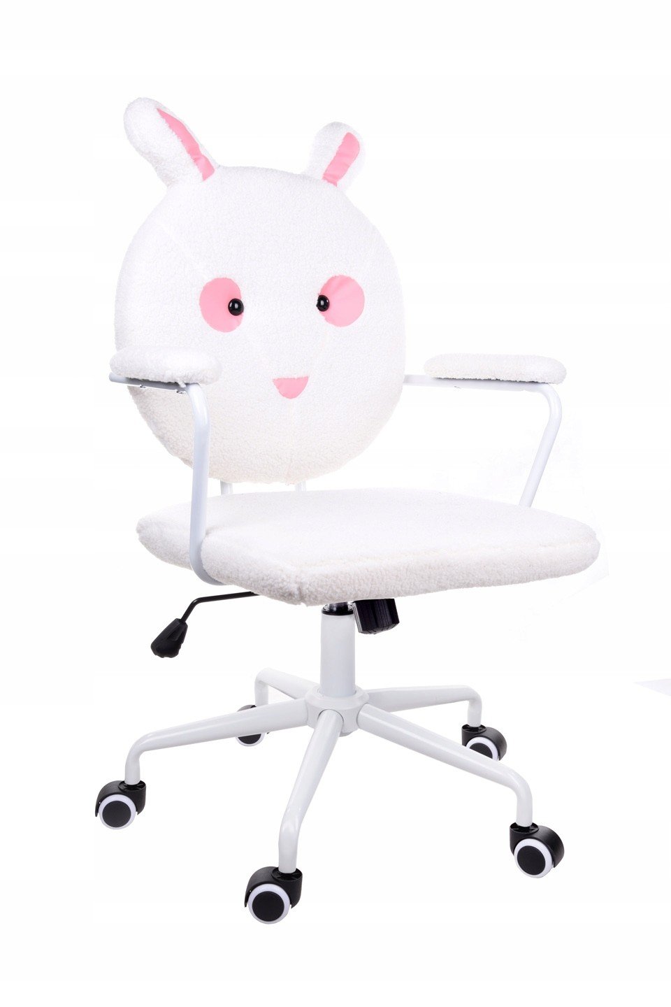 Dětská Kancelářská Židle Zajíček Giosedio Bílá