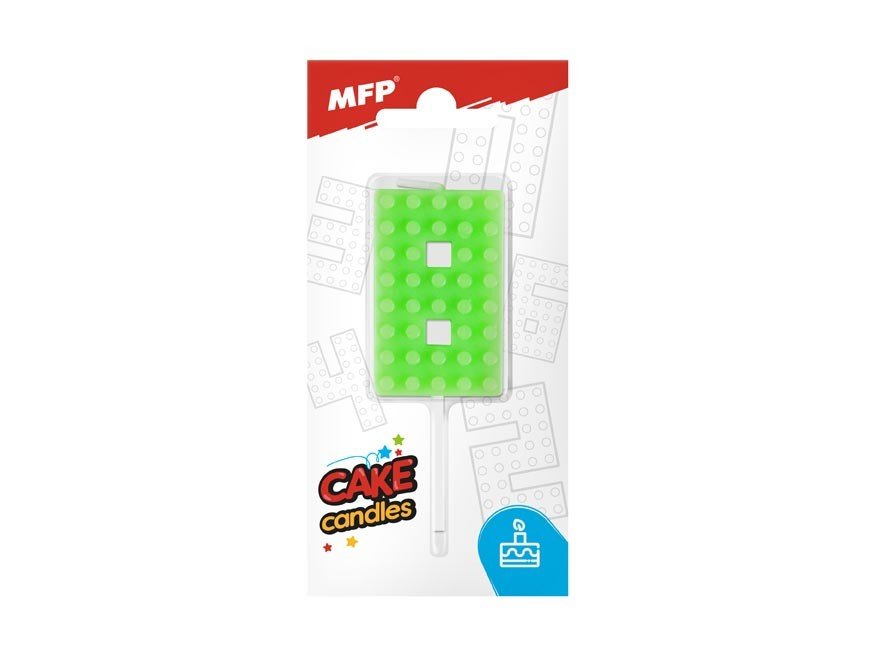 MFP 8800105 Dortová svíčka blok č. 8 zelená