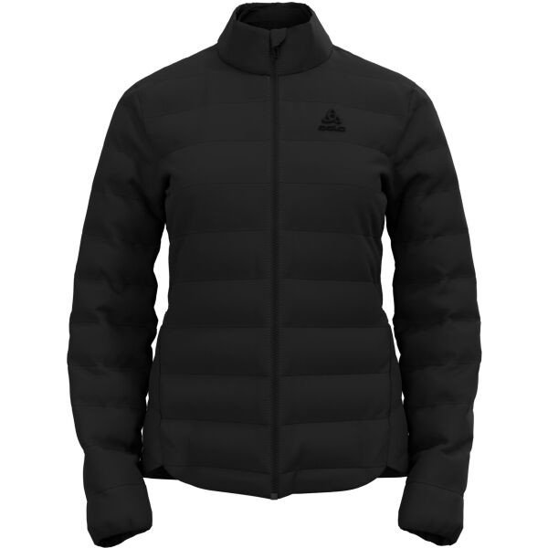 Odlo ASCENT N-THERMIC HYBRID INSULATED JACKET Dámská hybridní bunda, černá, velikost M