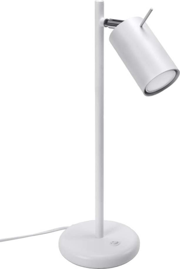 Bílá stolní lampa (výška 43 cm) Etna – Nice Lamps