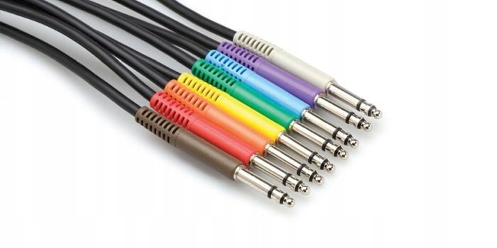 Hosa Propojovací kabely Patch symetrické 0.91m