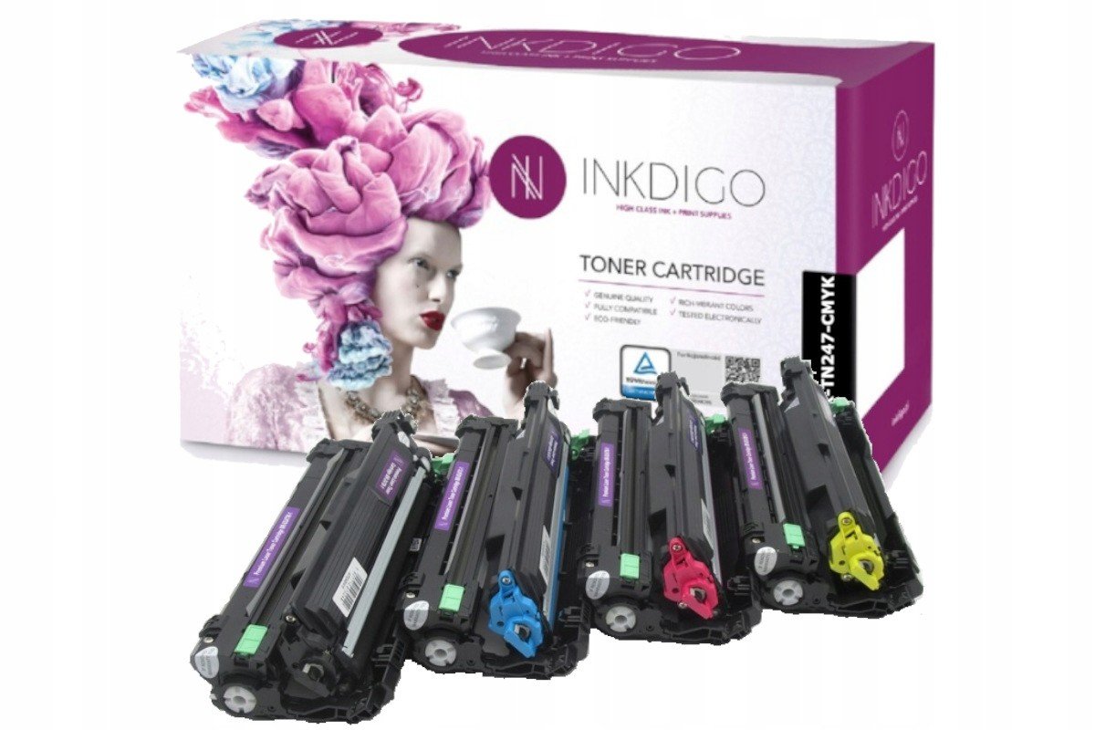 Buben Toner Inkdigo Brother L3510cdw TN247 Cmyk