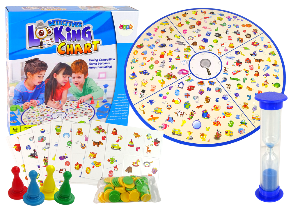 mamido Rodinná detektivní hra Looking Chart