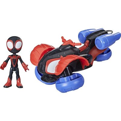 Marvel figurka s vozidlem - Miles Morales