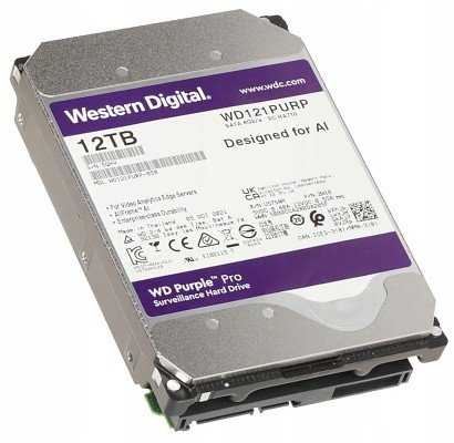 Disk Pro Rekordér HDD-WD121PURP 12TB 24/7 Weste