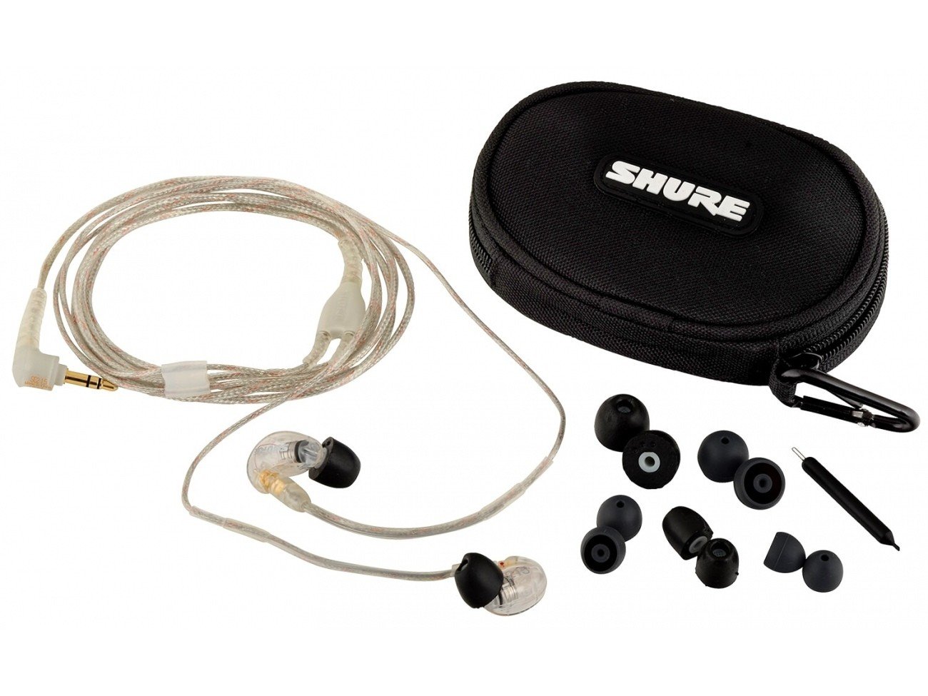 Shure SE215-CL Efs Sluchátka Do Uší Průhledná