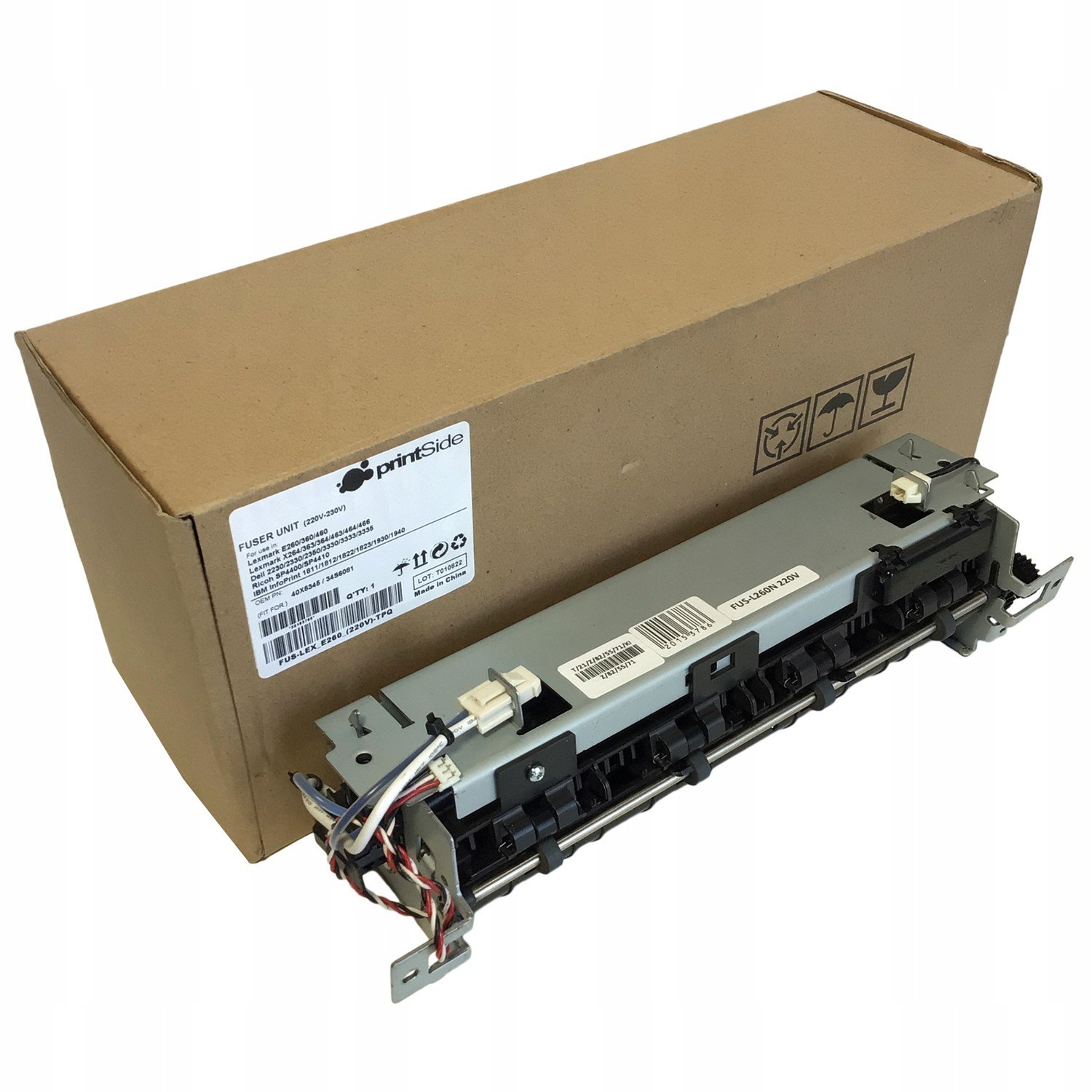 Fuser Lexmark E260 E360 E460 X264 X363 X464 220V