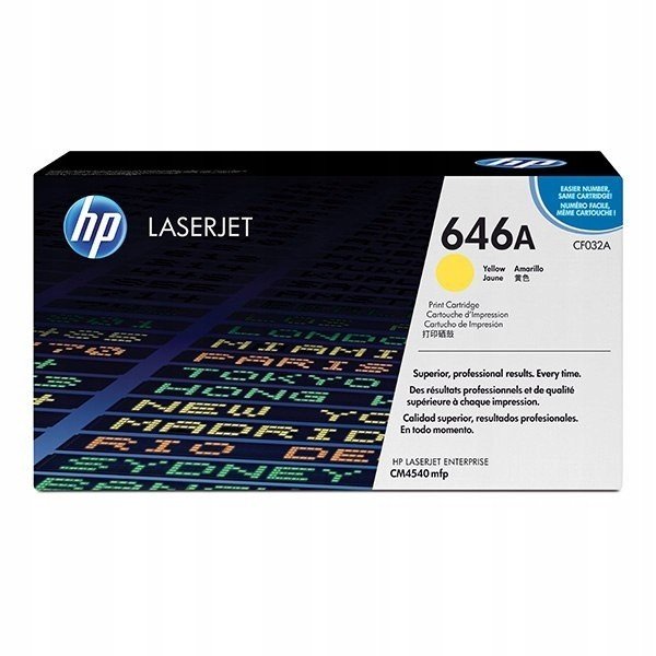 Toner Hp CF032A žlutá