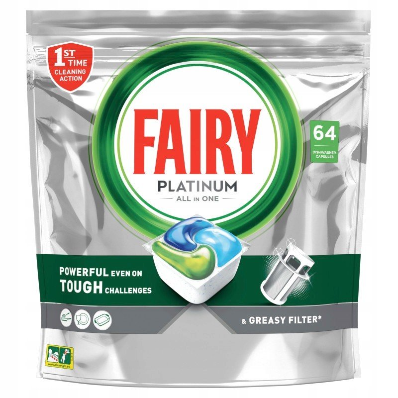 Fairy Tablety do myčky Platinum 100 kapslí