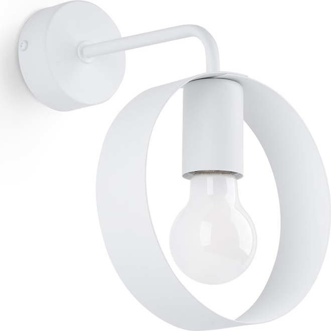 Bílé nástěnné svítidlo ø 12 cm Lammi – Nice Lamps