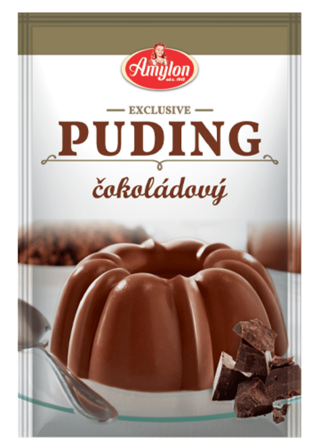 Amylon Exclusive puding čokoládový 40 g