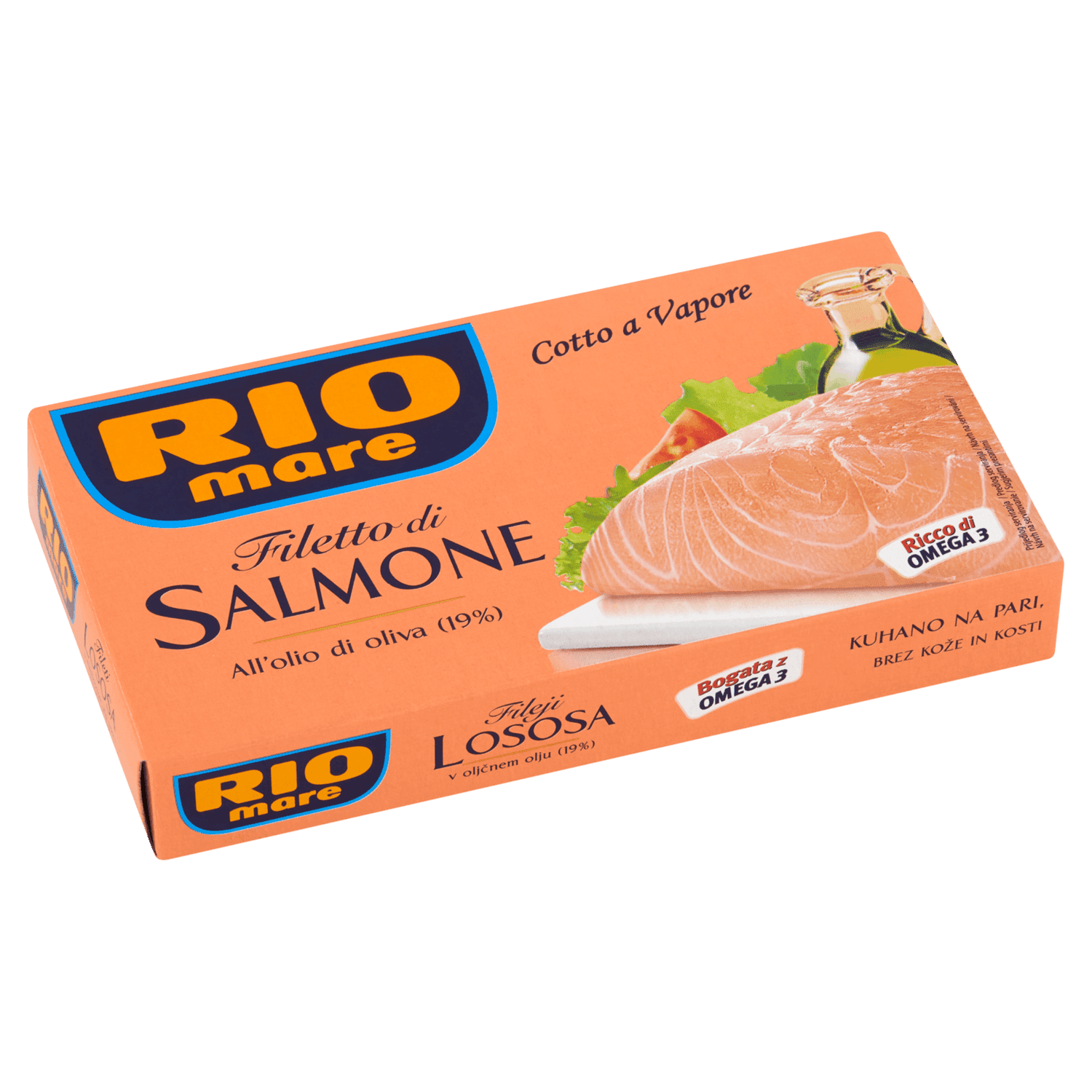 Rio mare Filety z lososa v olivovém oleji (19%) 150 g