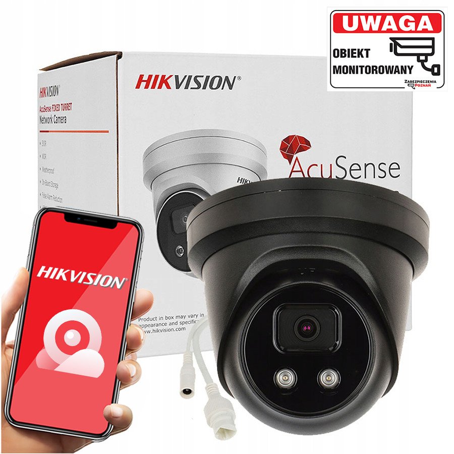 Kamera s Ip mikrofonem Hikvision 8Mp Acusense IR30