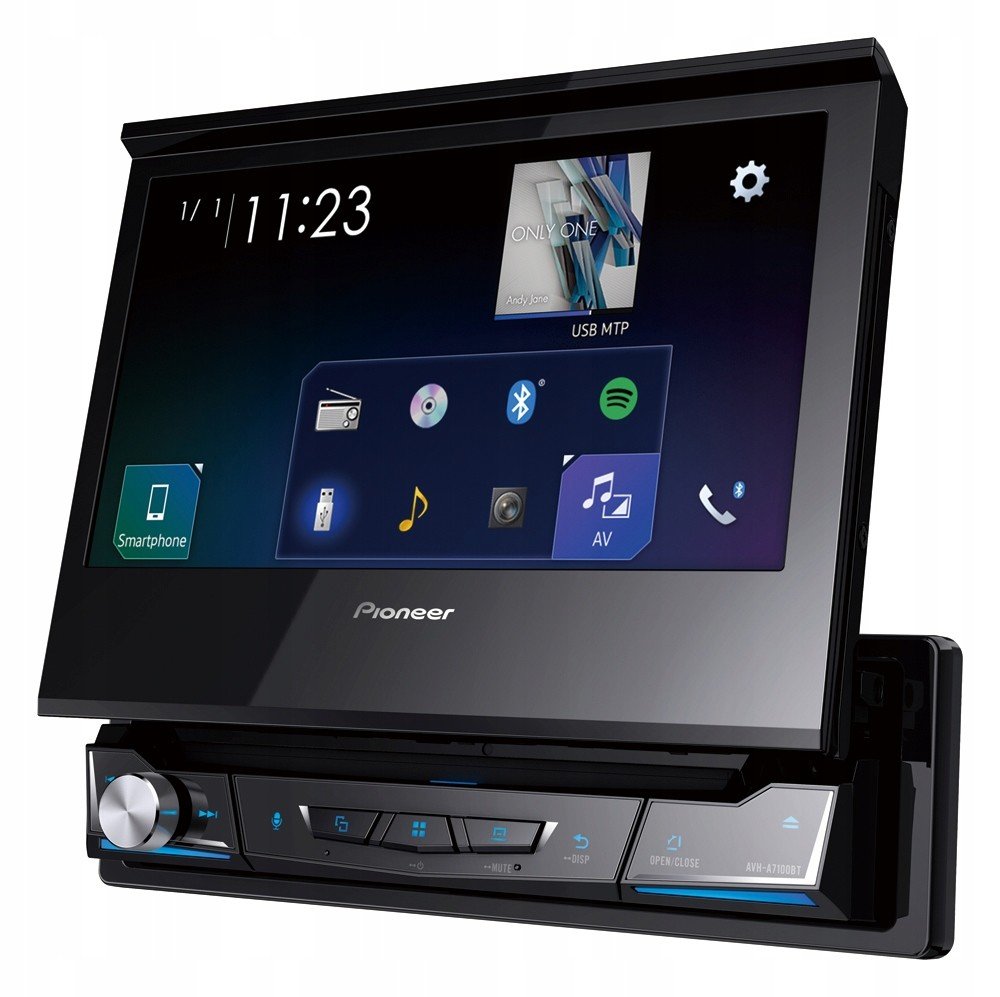 Pioneer AVH-A7100BT Autorádio 1DIN DVD LCD