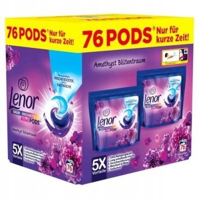 Lenor All in 1 Pods Color Ametyst 76p 1,4kg