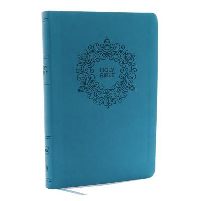 NKJV, Value Thinline Bible, Large Print, Imitation Leather, Blue, Red Letter Edition (Thomas Nelson)(Imitation Leather)
