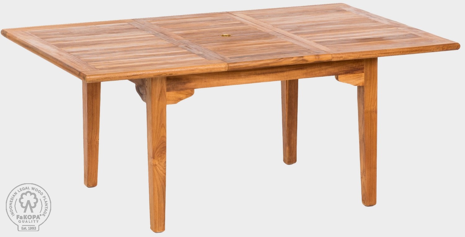 FaKopa Stůl obdelník z teaku ELEGANTE VII