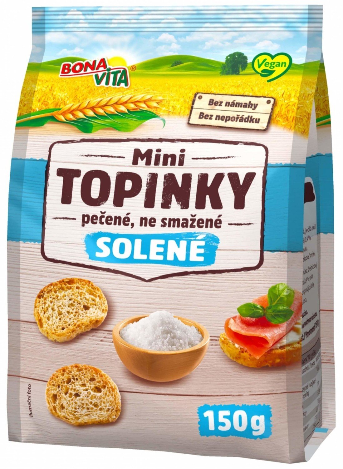 BonaVita Topinky mini solené 150 g