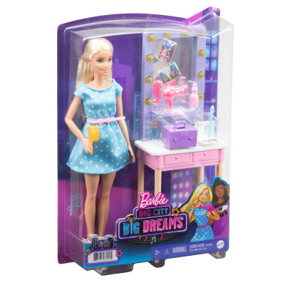 Barbie Panenka Big City Big Dreams s doplňky - blondýnky Malibu