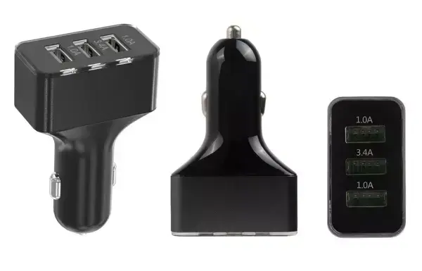 Car Commerce Nabíječka 3x USB 3,4A max