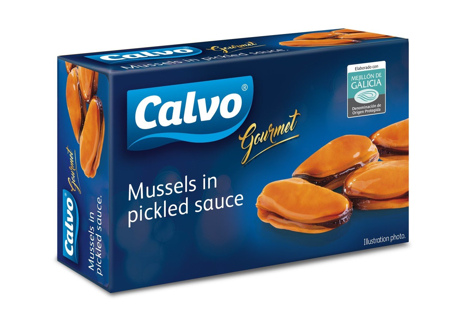 Calvo Gourmet mušle v marinádě 115 g