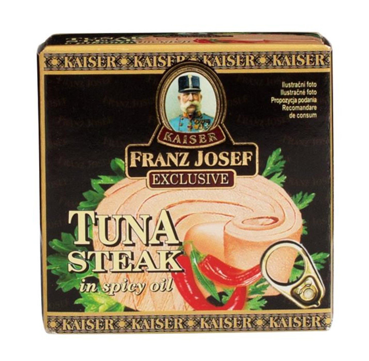 Franz Josef Kaiser Tuňák steak v pikantním oleji 80 g