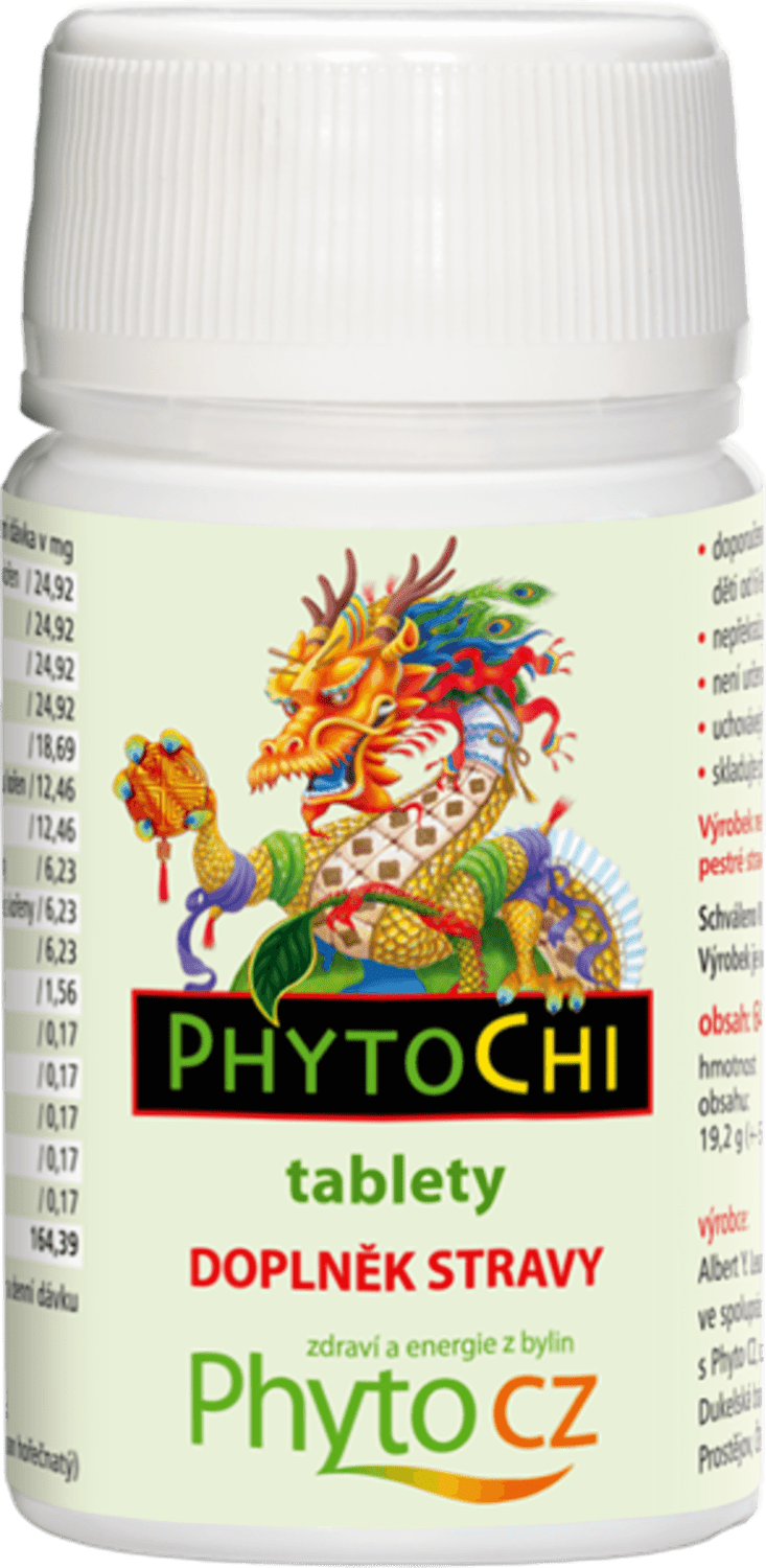 PhytoChi PhytoChi tablety (energie z bylin) 64 tablet